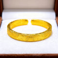 Sonnenblumen-Herz-Sutra Armreif (offen) – Bild 4 | LuxeStyle