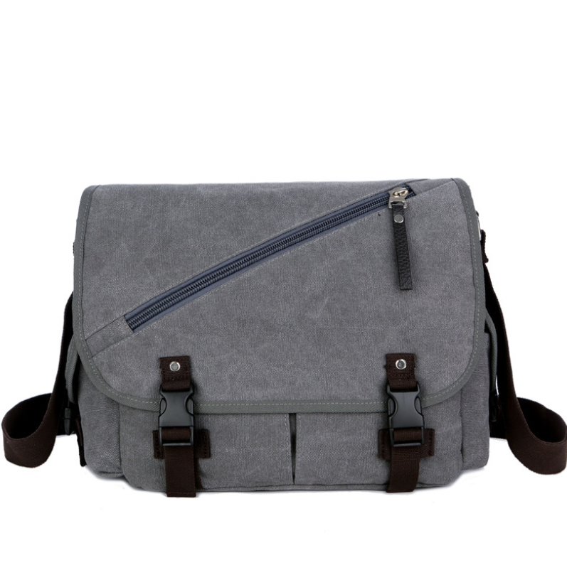 Canvas Schultertasche Herren – 3D-Design – Bild 4 | LuxeStyle