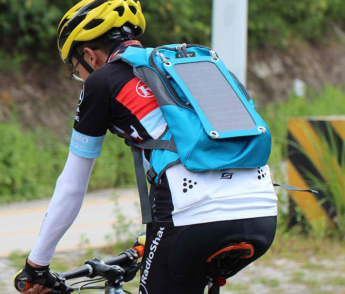 Solar-Rucksack für Sport und Outdoor (10L) – Bild 4 | LuxeStyle
