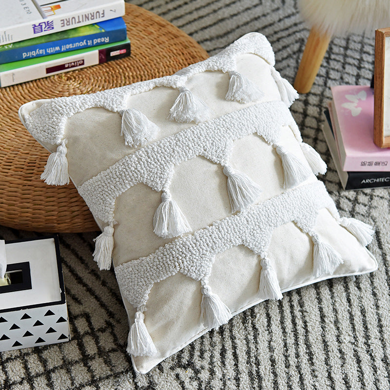 Marokkanisches Kissen mit geometrischem Muster – Bild 4 | LuxeStyle