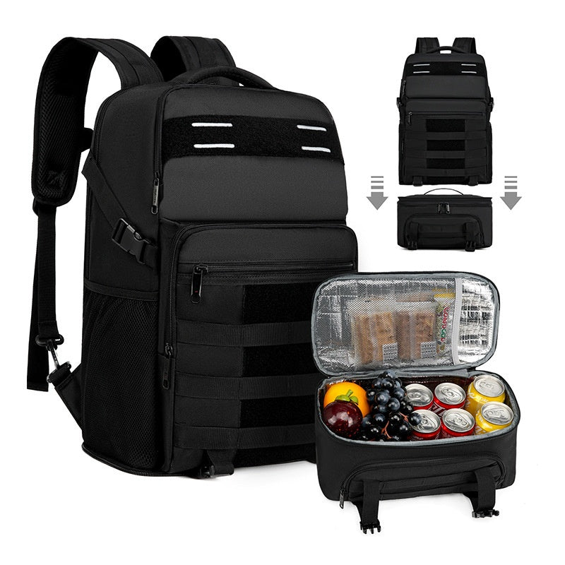 Oversized Outdoor Rucksack aus Oxford-Stoff – Bild 2 | LuxeStyle