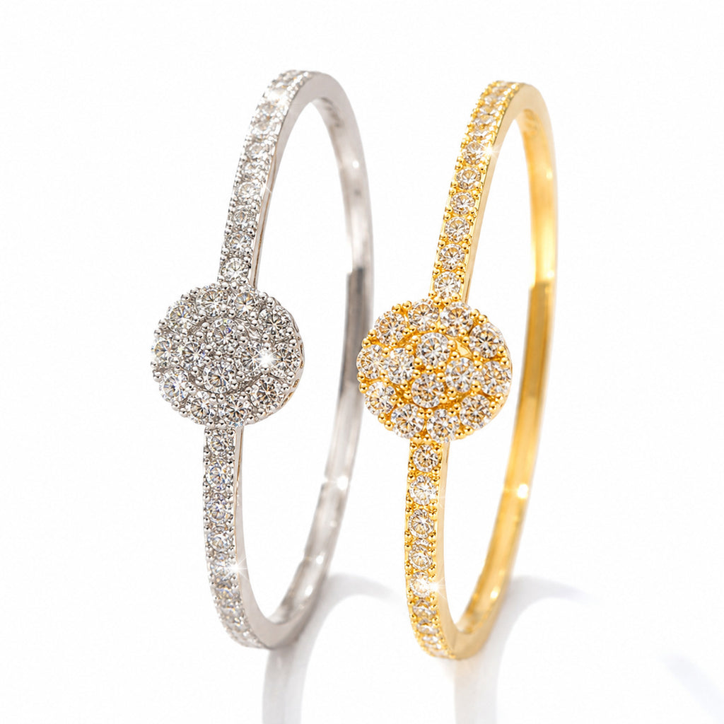 Minimalistisches Armband mit Strass