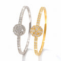 Minimalistisches Armband mit Strass – Bild 2 | LuxeStyle