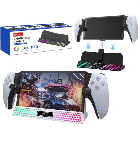 PS5 Portal Ladestation mit RGB-Beleuchtung