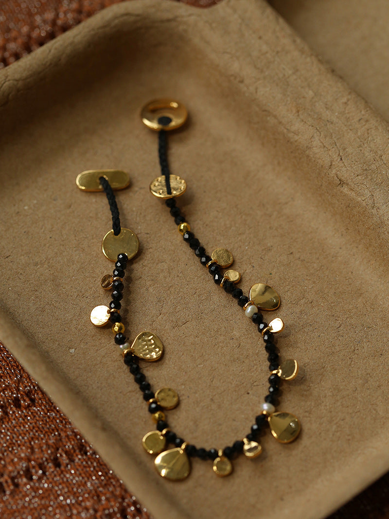 Armband mit Naturstein, handgewoben – Bild 3 | LuxeStyle