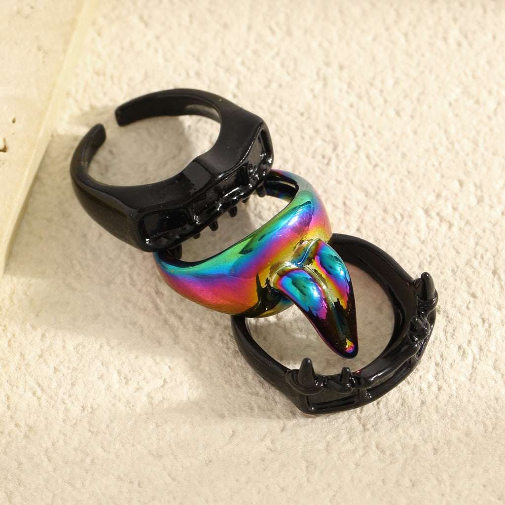 Punk-Fang-Ring-Set