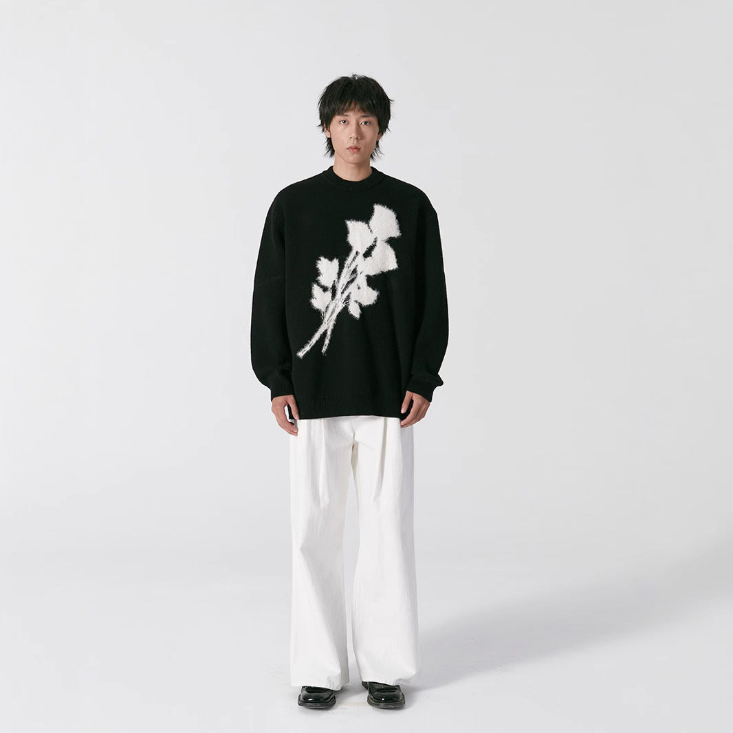 Vintage-Rose-Pullover
