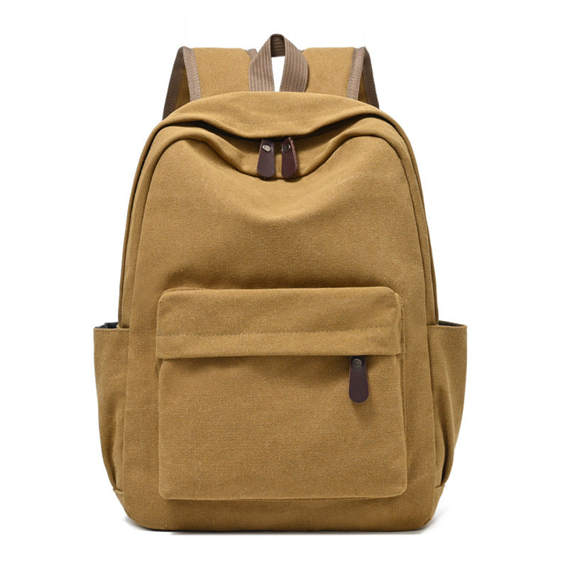 Canvas Rucksack grosse Kapazität – Bild 7 | LuxeStyle