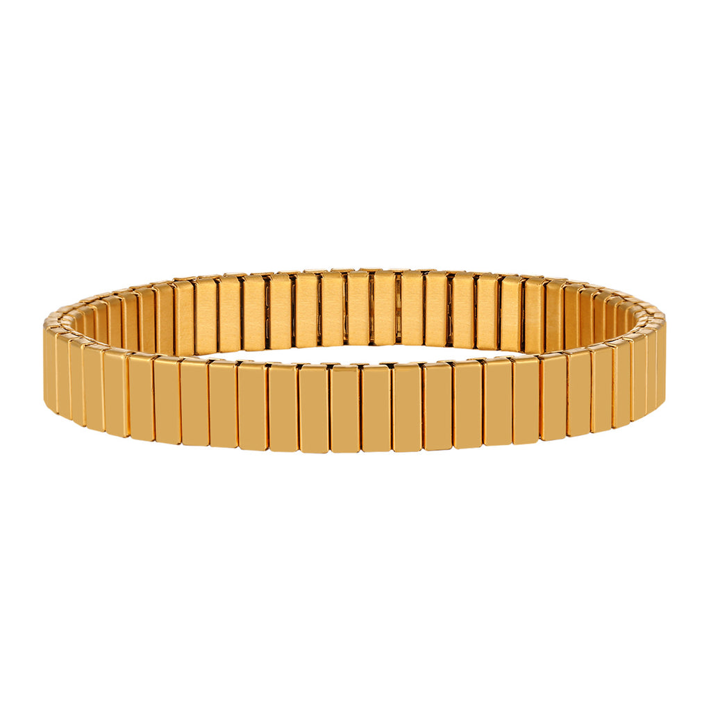 Elastisches Armband aus Titanstahl – Bild 9 | LuxeStyle