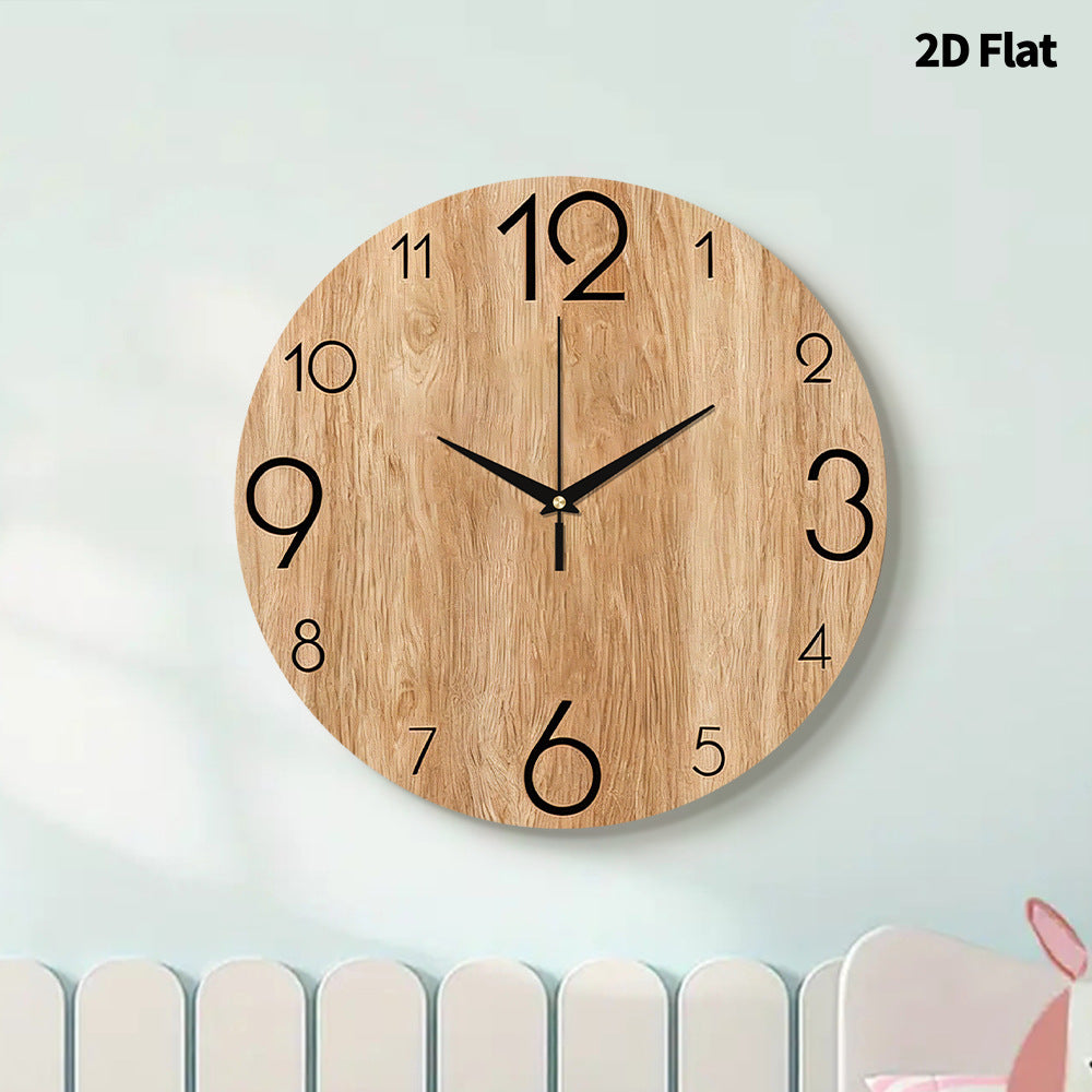 Holz-Uhr