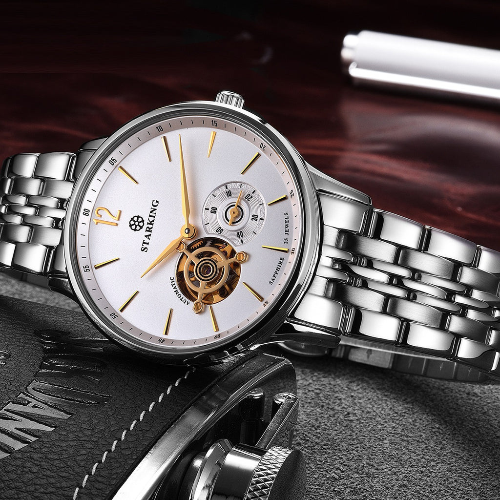 Herrenuhr mit Lederarmband