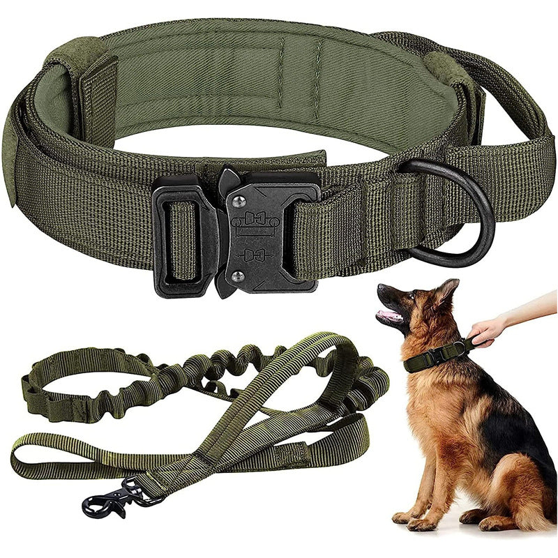 Taktisches Hunde Halsband-Set für grosse Rassen – Bild 3 | LuxeStyle