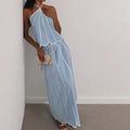 Sommer Damen Street-Style Langes Rockset