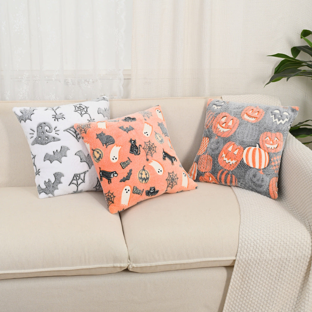 Leuchtender Kissenbezug aus Flanell | LuxeStyle