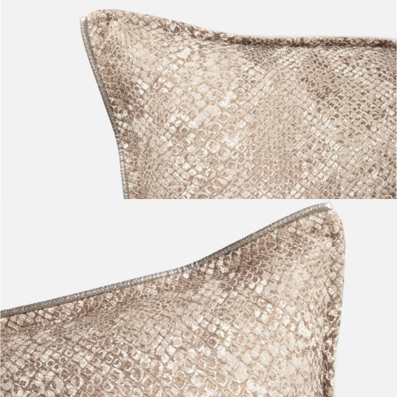 Sofa-Kissen im Natur-Stil, Kaffee-Braun
