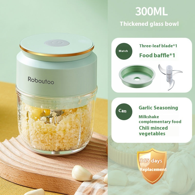 Knoblauch-Zerkleinerer mit Glasbehälter – Bild 2 | LuxeStyle