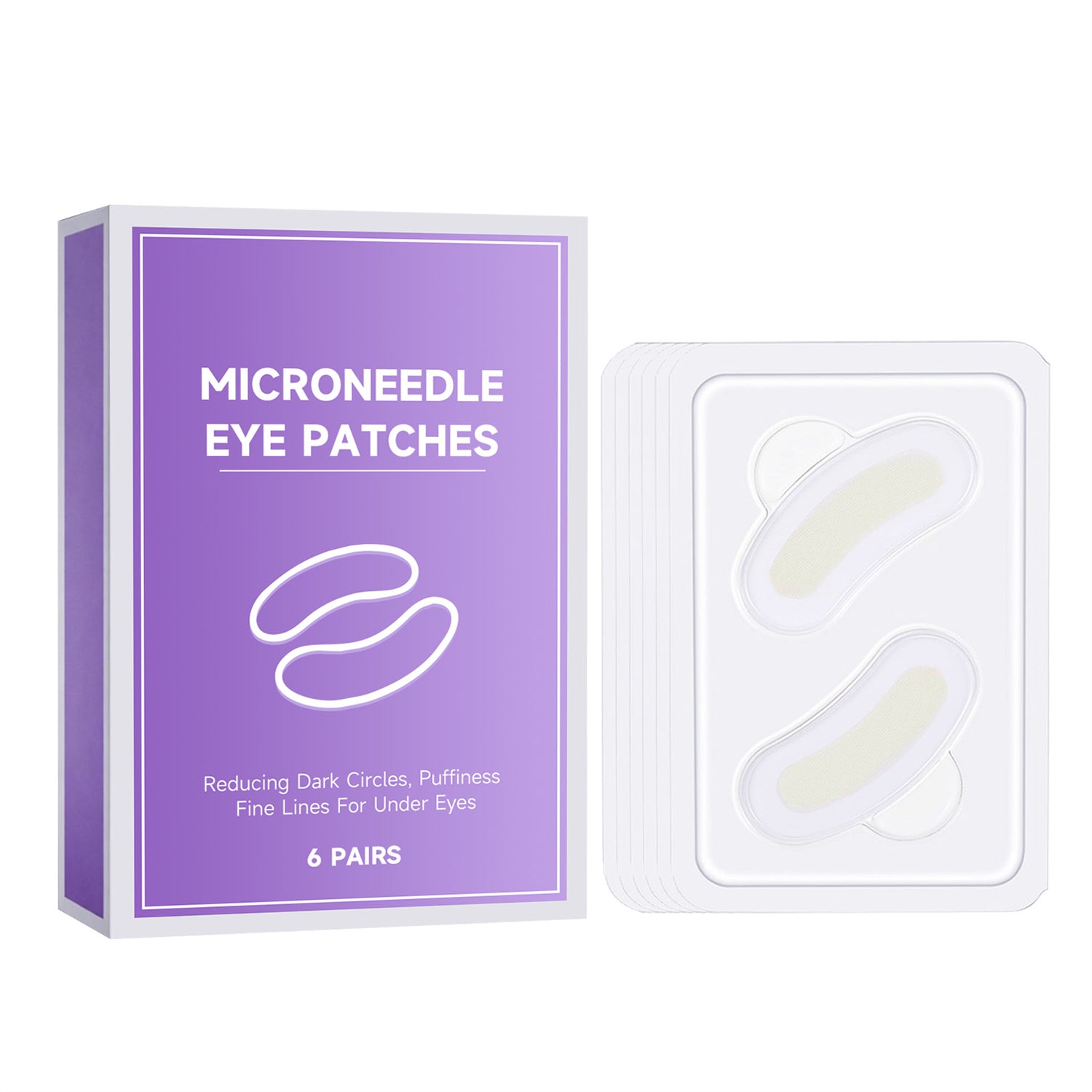 Augen-Patches mit Mikroneedles