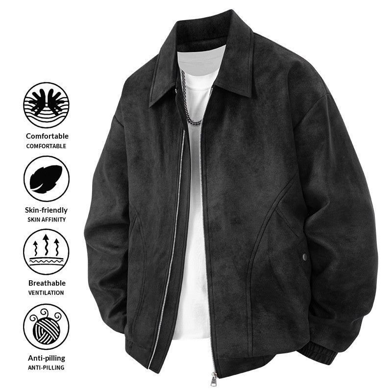 Amerikanische Herrenjacke mit Reverskragen