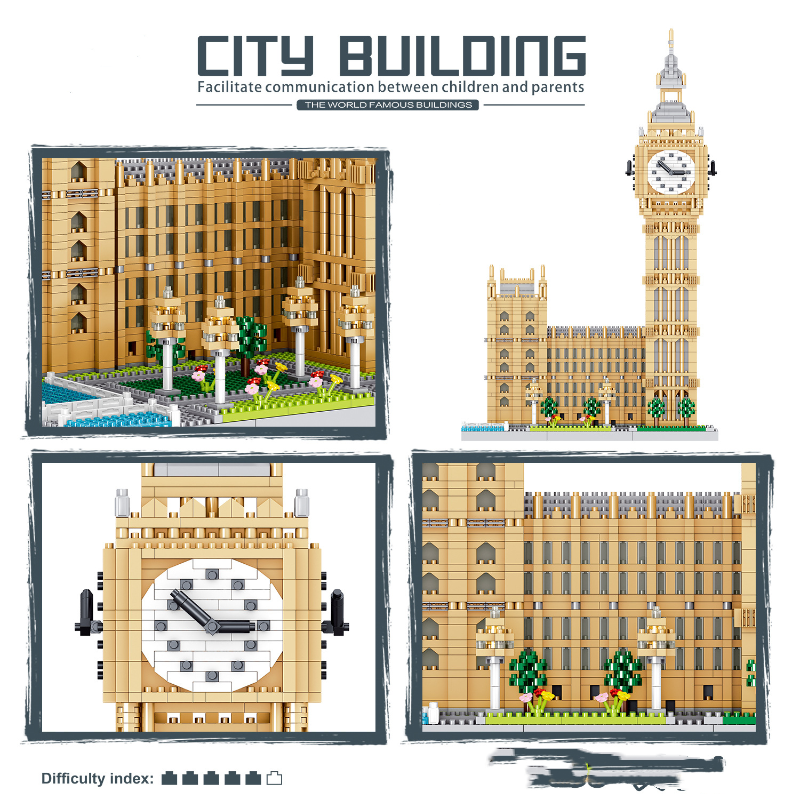 Modell Big Ben Bausteine Miniatur – Bild 4 | LuxeStyle