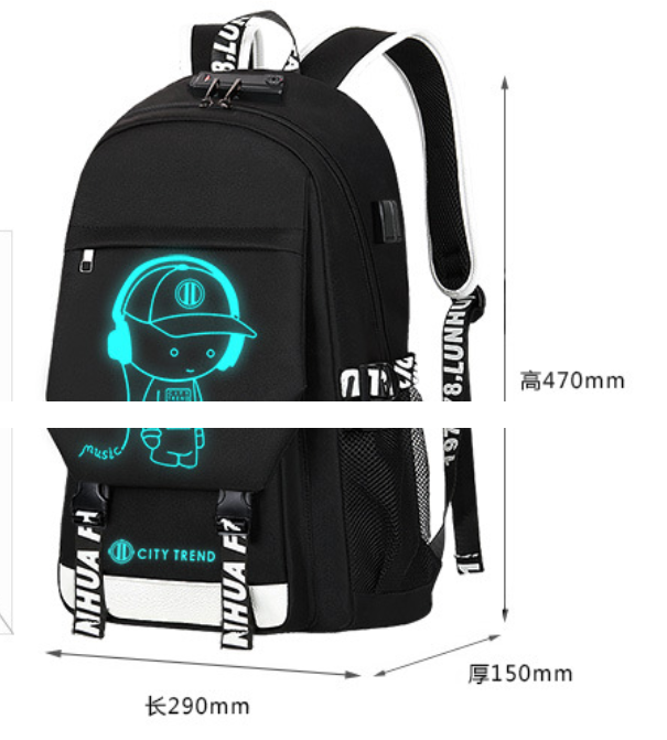 Herren Rucksack mit Sprachsteuerung – Bild 2 | LuxeStyle