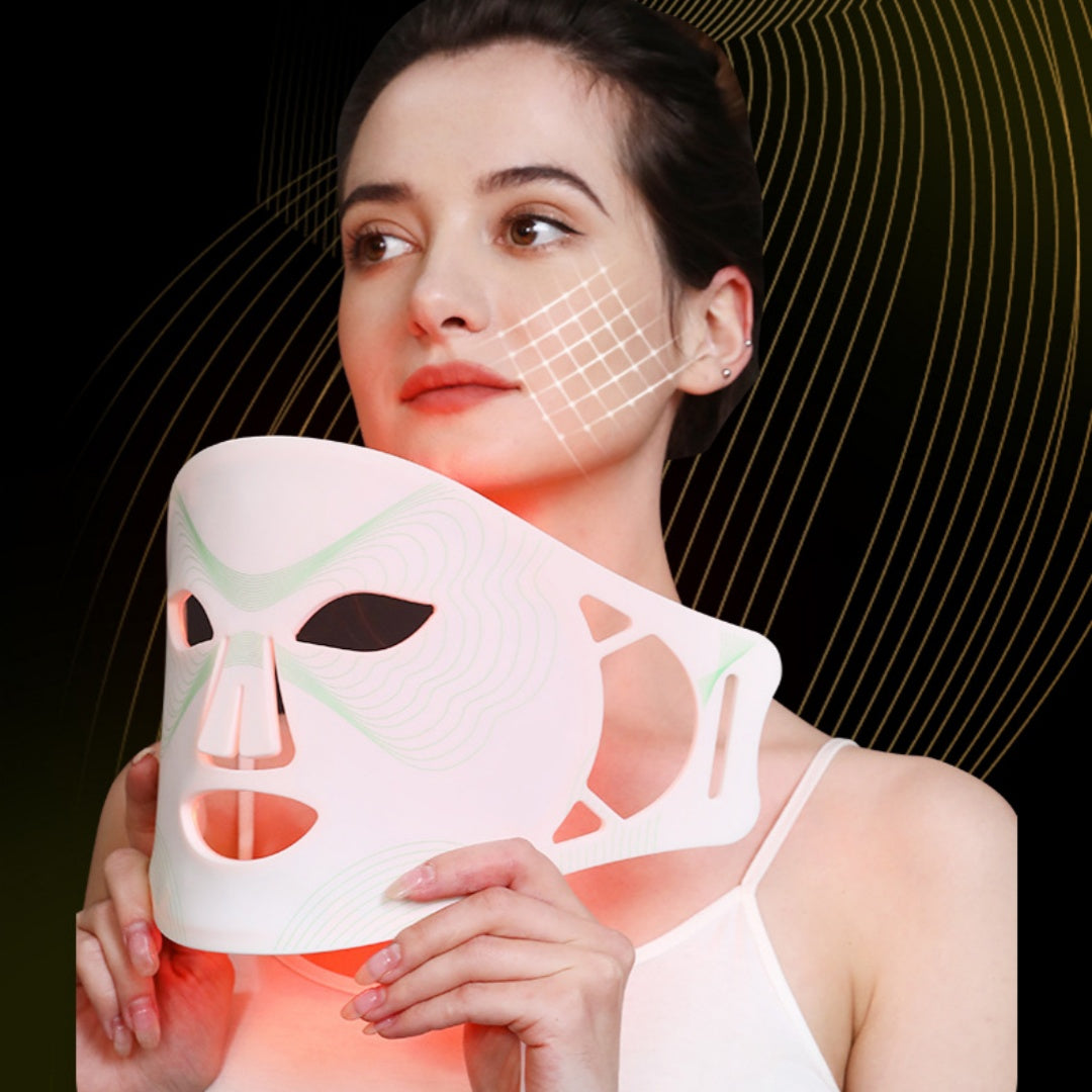 Silikon LED-Gesichtsmaske für Hautverjüngung
