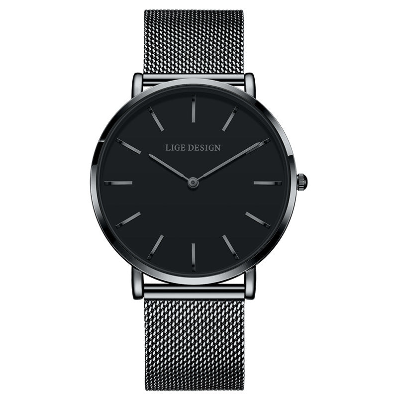 Damen Quarzuhr mit Mesh-Armband – Bild 12 | LuxeStyle