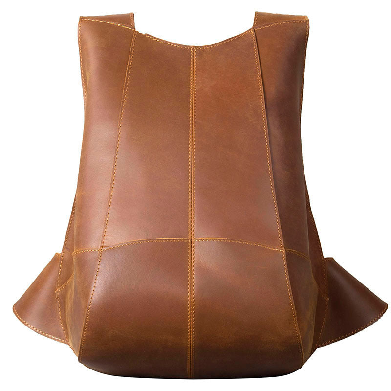 Damen Rucksack aus Rindsleder – Bild 7 | LuxeStyle