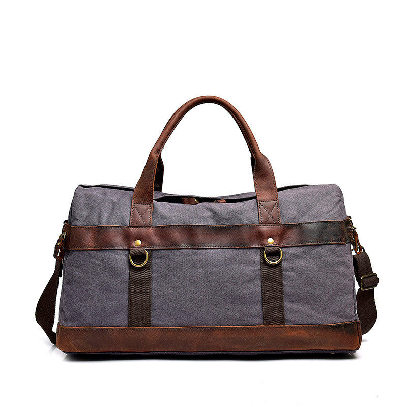 Wasserdichte Handtasche aus Wachs-Canvas – Bild 3 | LuxeStyle