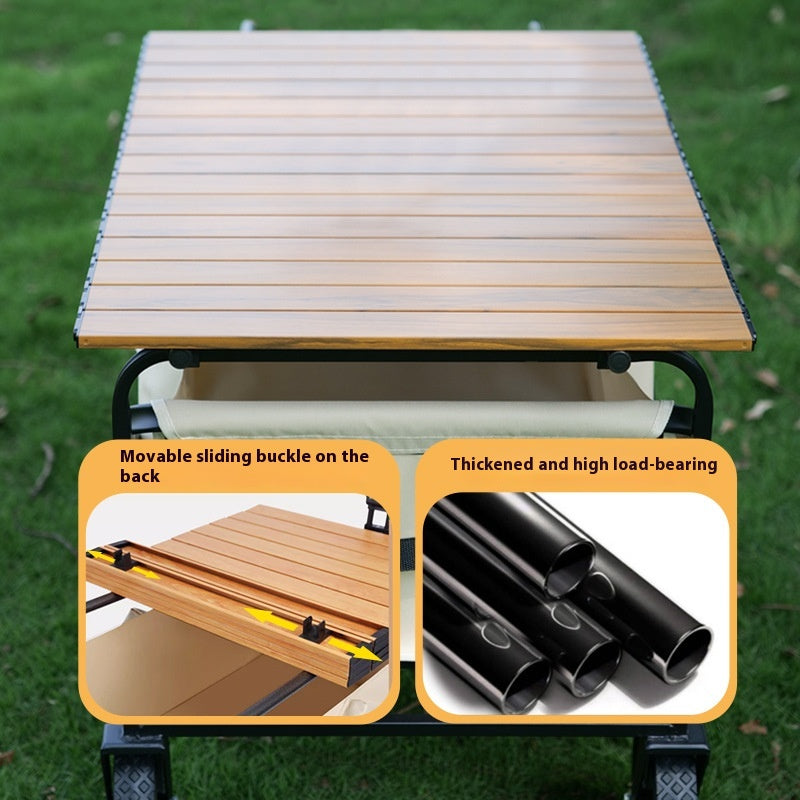 Aluminium-Klapptisch für Outdoor und Picknick – Bild 8 | LuxeStyle