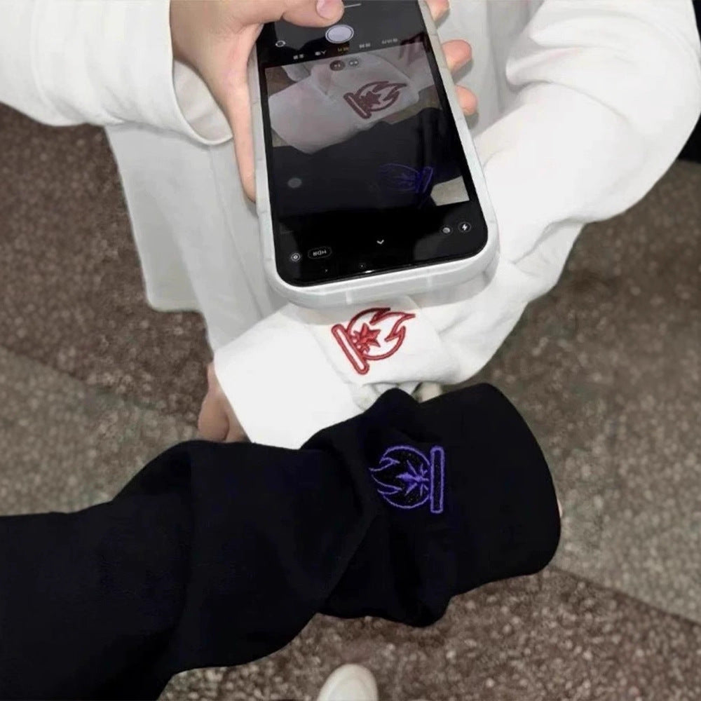 Street-Style Hoodie mit langen Ärmeln – Ansicht 5