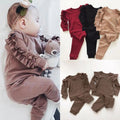 Baby-Overall mit Rüschen