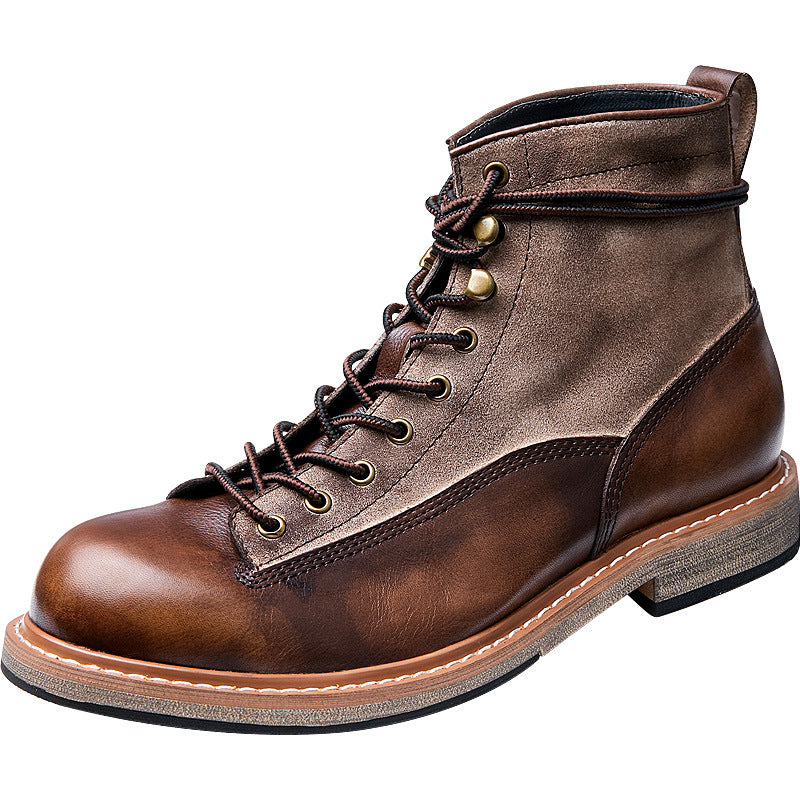 Motorradlederstiefel Herren braun – Bild 6 | LuxeStyle