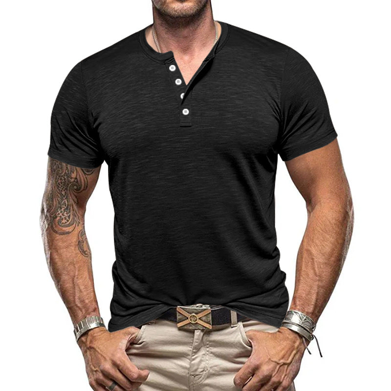 Herren Henley-Shirt