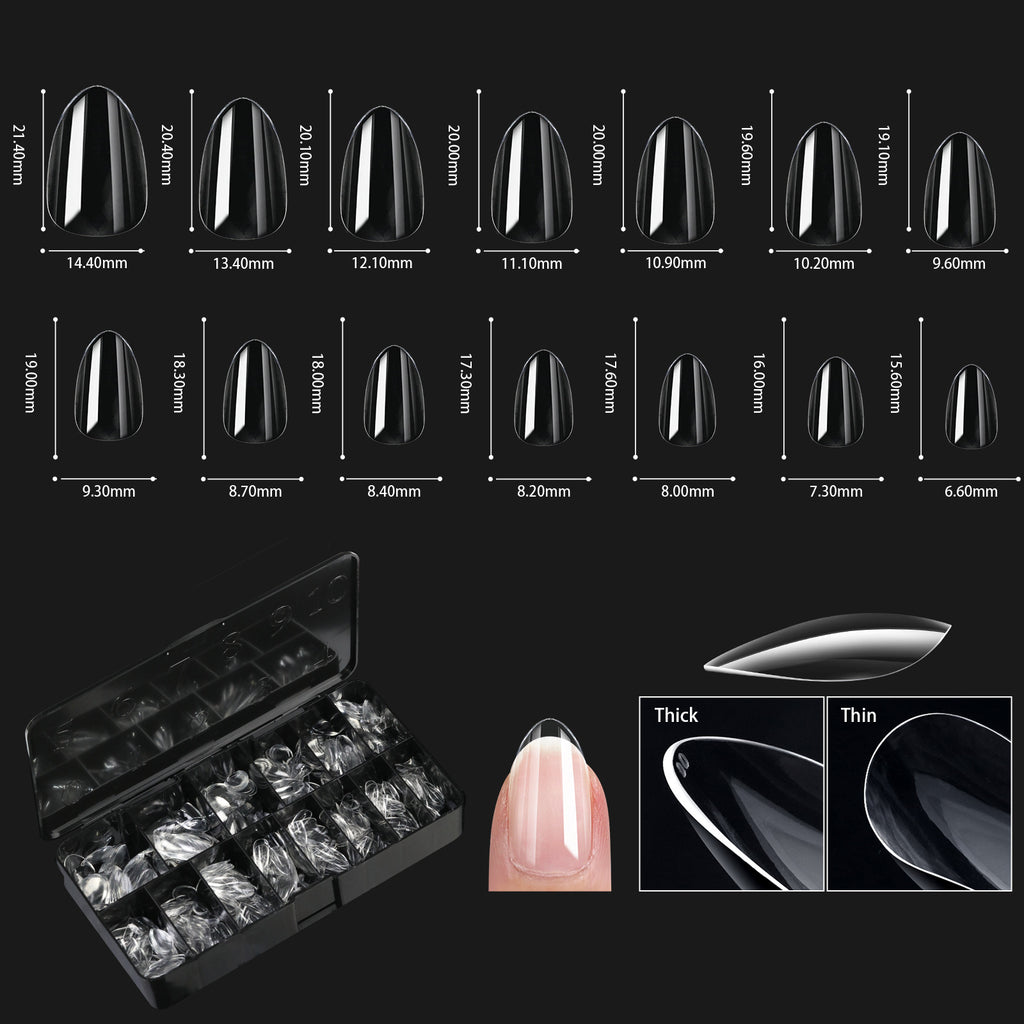 Transparente Nagel-Tips