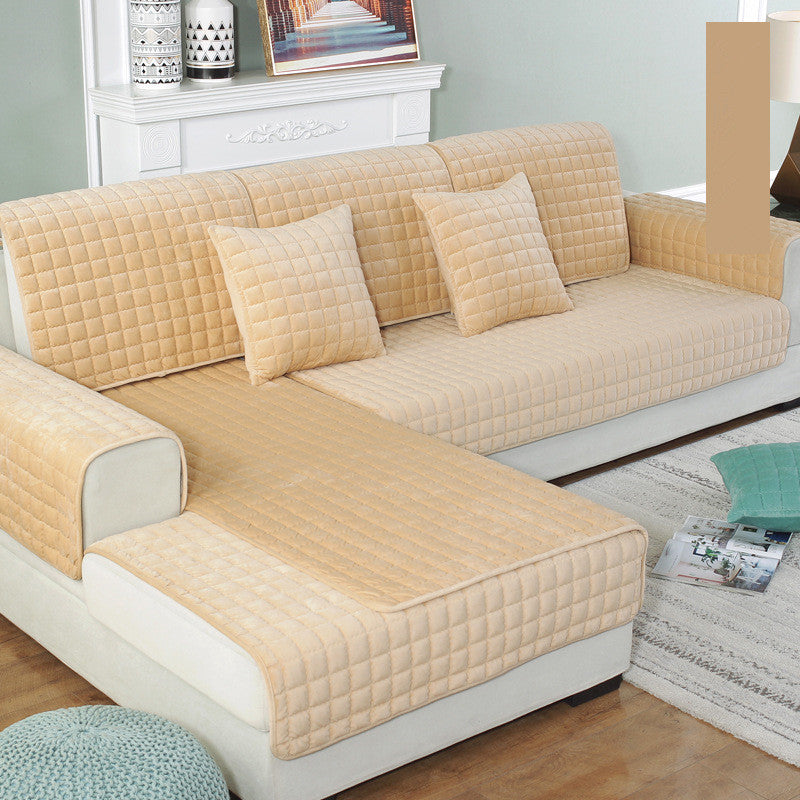 Plüsch-Sofabezug – Bild 2 | LuxeStyle