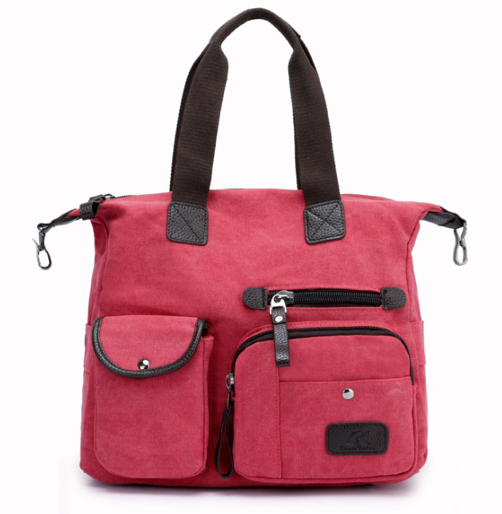 Herren Schulterdiagonaltasche aus Canvas, 36 × 13 × 29 cm – Bild 9 | LuxeStyle