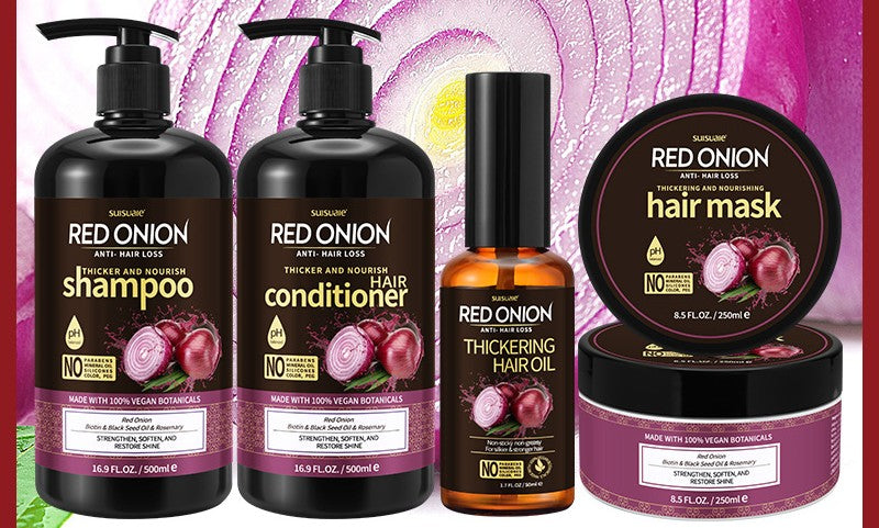 Red Onion Shampoo Pflegeset | LuxeStyle