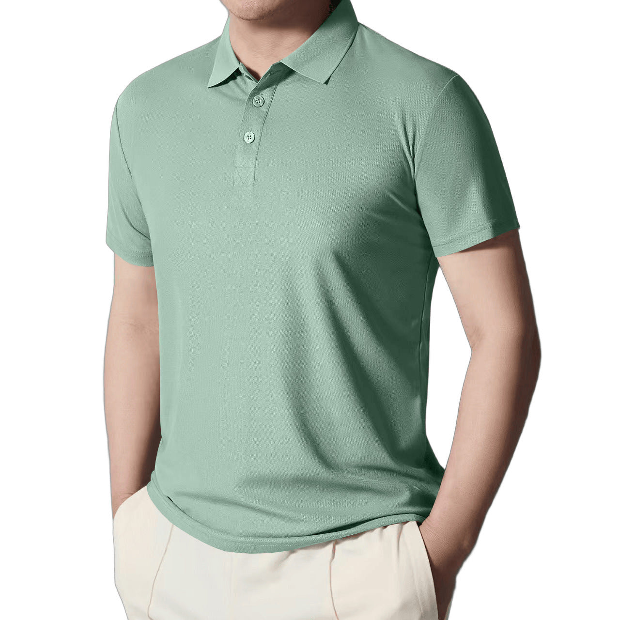 Freizeit-T-Shirt mit Revers