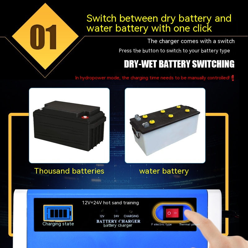 Auto Motorrad Batterie-Ladegerät