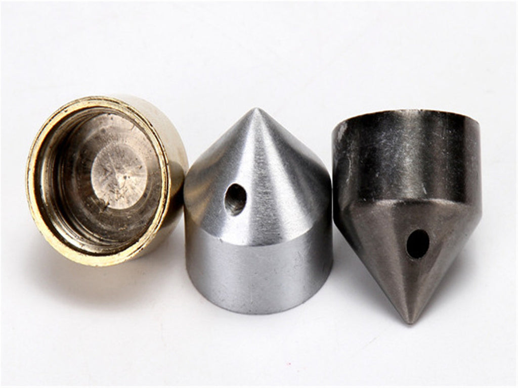Hammerkegel aus Karbonstahl, gold-silber-schwarz – Bild 5 | LuxeStyle