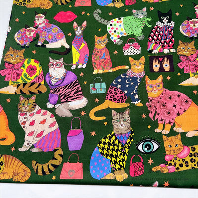 Katzen-Stoff für Patchwork und DIY – Bild 6 | LuxeStyle