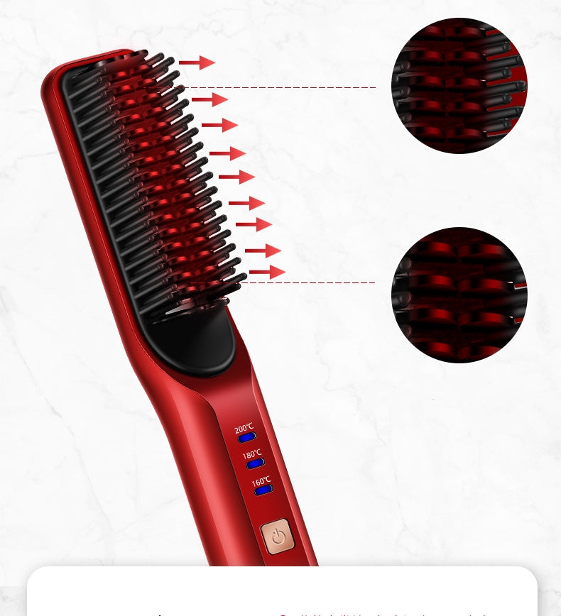 2-in-1 Akku Glätt- und Lockenbürste – Bild 6 | LuxeStyle