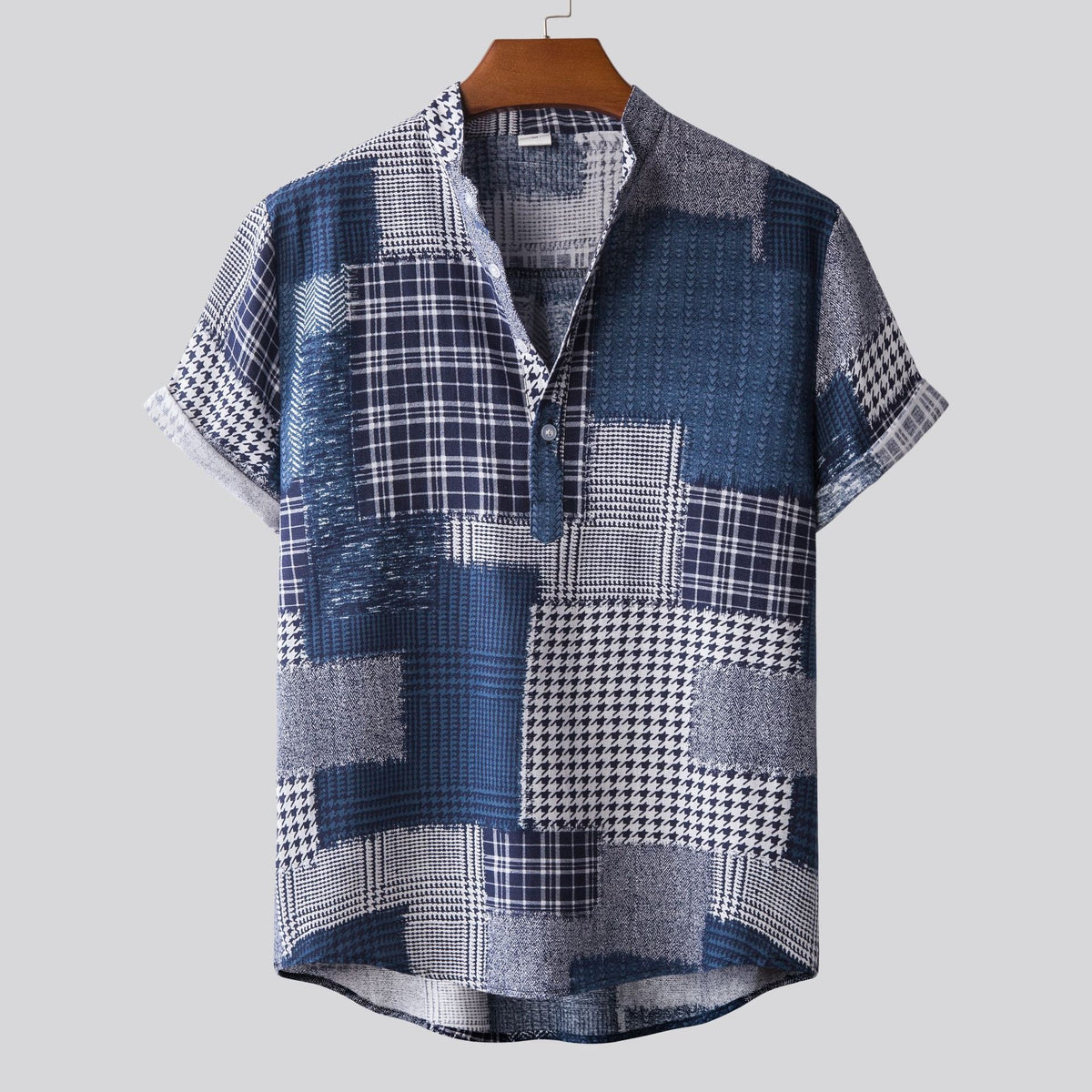 Bambus-Hemp Shirt mit Krawattenknoten – Bild 11 | LuxeStyle