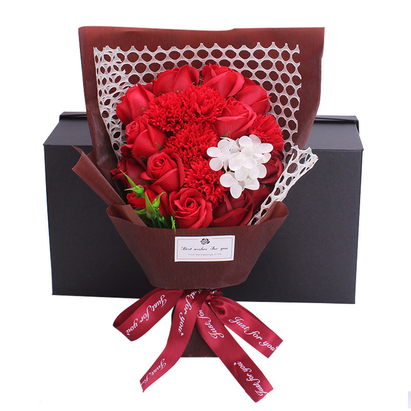 Rosen-Seifenblumen-Bouquet Geschenkbox – Bild 4 | LuxeStyle