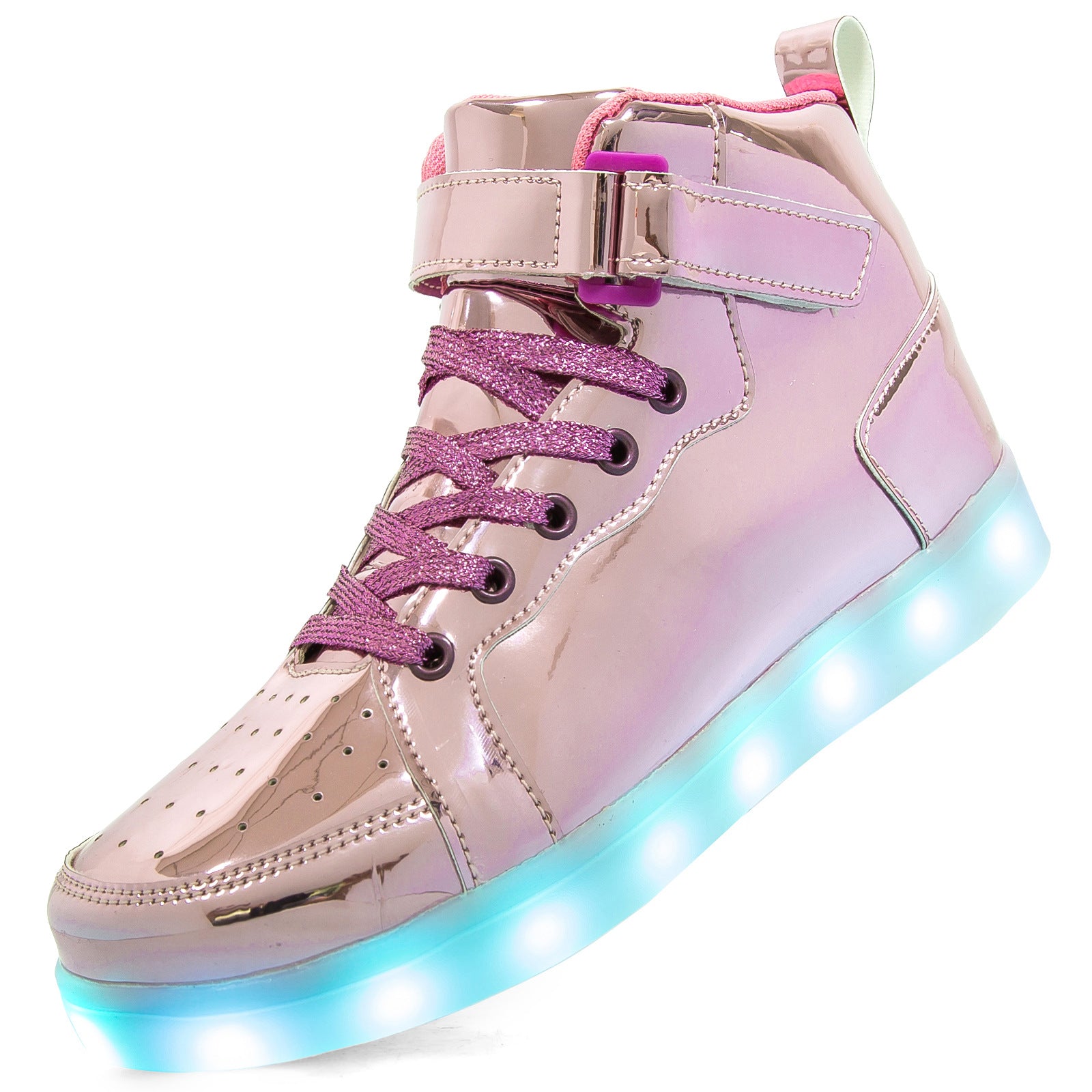 LED-High-Top-Sneaker mit Licht