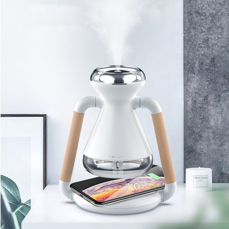 Mini Luftbefeuchter mit kabelloser Ladefunktion | LuxeStyle