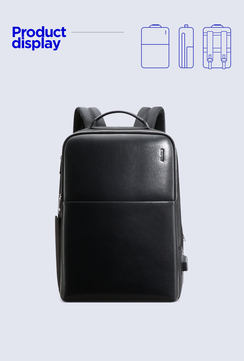 Reiserucksack 43,5×16×29 cm – Black – Bild 9 | LuxeStyle