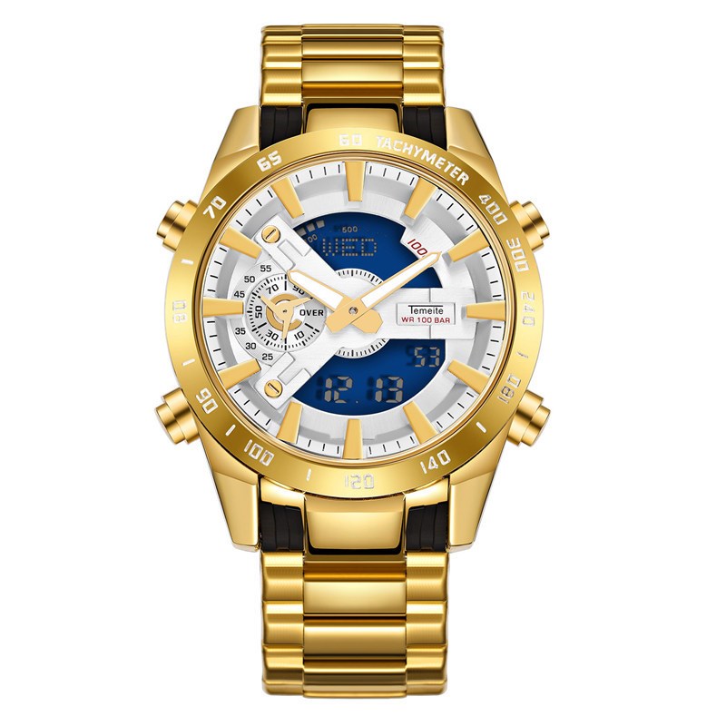 Herrenuhr mit Doppeltem Uhrwerk – Bild 4 | LuxeStyle