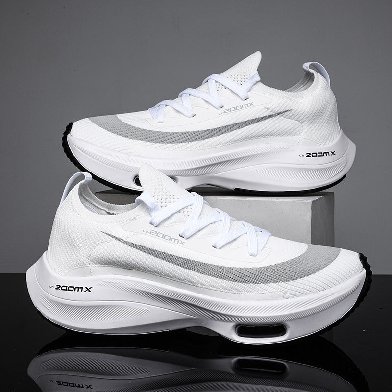 Atmungsaktive Fly-knit Sneakers mit Luftkissen – Bild 4 | LuxeStyle