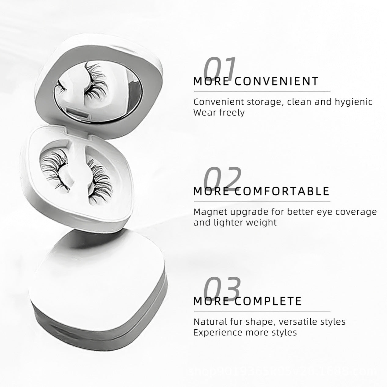 Weiche Magnet-Wimpern